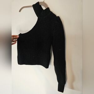 Asos one shoulder knit sweater